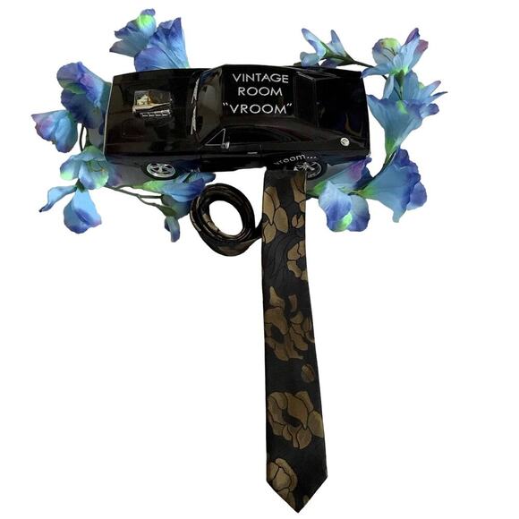 Florenzi Collection Floral Pattern Tie - Picture 1 of 6